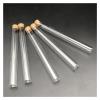 GUOHUIZHANG Flat-Bottom Test Tubes, 18 x 150 mm, Clear Glass, with Wooden Cork Stoppers, 10-Pack view 2