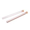 GUOHUIZHANG Flat-Bottom Test Tubes, 18 x 150 mm, Clear Glass, with Wooden Cork Stoppers, 10-Pack view 3