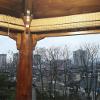 Retro Bamboo Roller Blind, 50–140 cm Wide, Outdoor Sunshade view 4