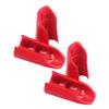 BESTonZON 4-Piece Rubber Barbell and Dumbbell Grip Covers, Ergonomic Support and Lightweight Design for Bench Press and Weightlifting view 1