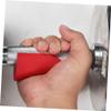 BESTonZON 4-Piece Rubber Barbell and Dumbbell Grip Covers, Ergonomic Support and Lightweight Design for Bench Press and Weightlifting view 4