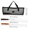 TOYANDONA Reusable Stainless Steel Grill Skewers with Wooden Handles view 2