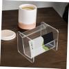 OSALADI Acrylic Business Card Holder for Desk view 4