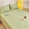 ZCXRYFL Cotton Quilted Fitted Sheet, Bohemian Style, Soft Microfiber, Green, 120 x 200 cm view 2