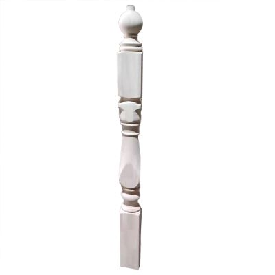 Oracra 6-Pack Stair Balusters, Unpainted Solid Wood, 90/95 cm