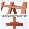 CONGRUI Easel for Painting and Presentations, Basswood, Adjustable Height and Legs, Drawing Board, Wedding and Field Use view 4