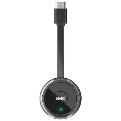 Wireless HDMI 4K/5.8G VGA & HDMI Dual-Screen Wireless Transmitter and Receiver, 165 ft Wireless Sender and Receiver for Laptop, TV Box, USB-C, or Camera to TV, Projector, or Monitor