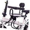 KOMBIUDA Front-Mounted Baby Bike Seat, Black, Steel view 2