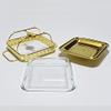 WOTZOV 1.8 L Stainless Steel Chafing Dish Buffet Warmer Set, Gold view 2