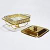 WOTZOV 1.8 L Stainless Steel Chafing Dish Buffet Warmer Set, Gold view 4