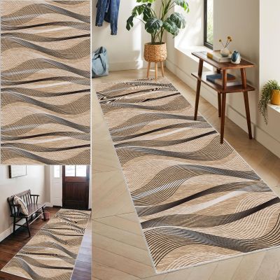 Runner Rug 70 x 500 cm for Hallway and Kitchen, Washable, Non-Slip