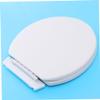 Cabilock Molded PP Toilet Seat for Home and Hotel, Waterproof and Durable view 3