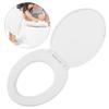 Cabilock Molded PP Toilet Seat for Home and Hotel, Waterproof and Durable view 4