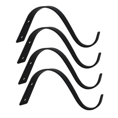 Warmhm 4-Piece S-Shaped Hanging Plant Pot Hooks