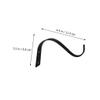 Warmhm 4-Piece S-Shaped Hanging Plant Pot Hooks view 2
