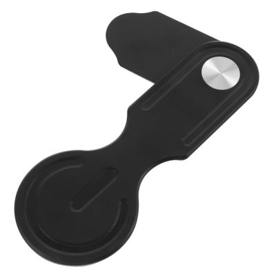 Magnetic Laptop Phone Holder, Side-Mounted, Black