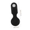 Magnetic Laptop Phone Holder, Side-Mounted, Black view 2