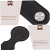 Magnetic Laptop Phone Holder, Side-Mounted, Black view 3