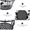 TOYANDONA Black Iron Hanging Plant Stand view 2