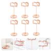 6-Piece Metal Book-Shaped Photo Holders for Cards and Tickets view 2