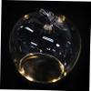 Glass Cloche with Glass and Wood Base for Collectibles view 1