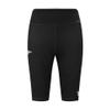 Pro Standard Women's NBA Classic Chenille High-Waist Bike Shorts, Black, Medium view 2