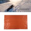 Pilipane Emergency Blanket, Windproof, Waterproof, Thermal Blanket for Outdoor, Camping and Hiking, Orange, Durable PET Film Coating, 210 x 130 cm, Lightweight, Reflective view 4