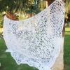 White Camouflage Net Sun Shade, 210D, 2.5 x 14 m view 1