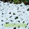 White Camouflage Net Sun Shade, 210D, 2.5 x 14 m view 4