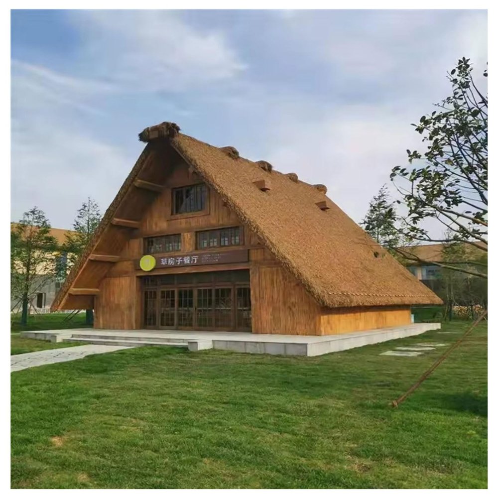 FMLCLSTJM Artificial Thatch Roofing, 0.5 m x 1 m, for Garden Bars, Pool Areas and Palapa Huts