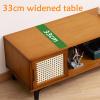 SaryEdge 160 cm/63 in TV Stand, Wood Color view 4