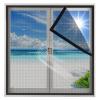 No-Drill Window Mosquito Screen, 105 x 175 cm, Black view 1