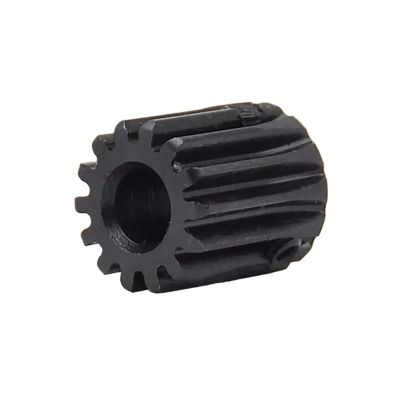 LZTDSBX Metal Gear, 1 Piece, 1 Modulus, 10/12/14T Pinion, 45# Steel, 4/5/6/6.35/7 mm Bore, Black (5 mm, 1M10T)