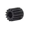 LZTDSBX Metal Gear, 1 Piece, 1 Modulus, 10/12/14T Pinion, 45# Steel, 4/5/6/6.35/7 mm Bore, Black (5 mm, 1M10T) view 1