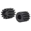 LZTDSBX Metal Gear, 1 Piece, 1 Modulus, 10/12/14T Pinion, 45# Steel, 4/5/6/6.35/7 mm Bore, Black (5 mm, 1M10T) view 2