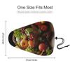 Bicycle Seat Cover, Colorful Fruit and Vegetable Design, Waterproof with Drawstring view 2