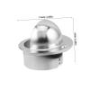 POPETPOP 4-Piece Silver PP Foosball Table Entry Rings view 2