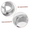 POPETPOP 4-Piece Silver PP Foosball Table Entry Rings view 3