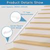 Indoor & Outdoor Stair Handrail, Wall-Mounted White Railing for Stairs view 3