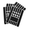 Abaodam 4-Sheet Bicycle Frame Protection Stickers, Scratch-Resistant Frame Tape for Road and Mountain Bikes view 1