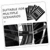 Abaodam 4-Sheet Bicycle Frame Protection Stickers, Scratch-Resistant Frame Tape for Road and Mountain Bikes view 3