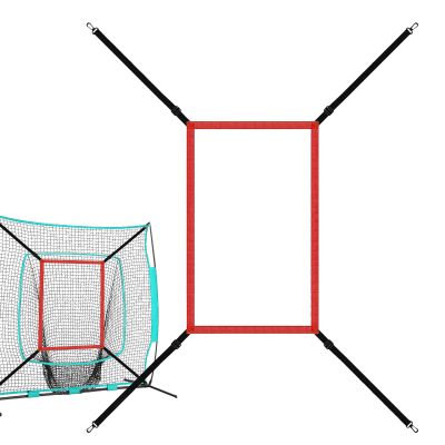 Adjustable Strike Zone Target for Practice Nets