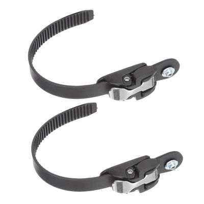 UKCOCO 2-Piece Replacement Buckle Straps for Roller Skates, Adjustable, Durable PVC