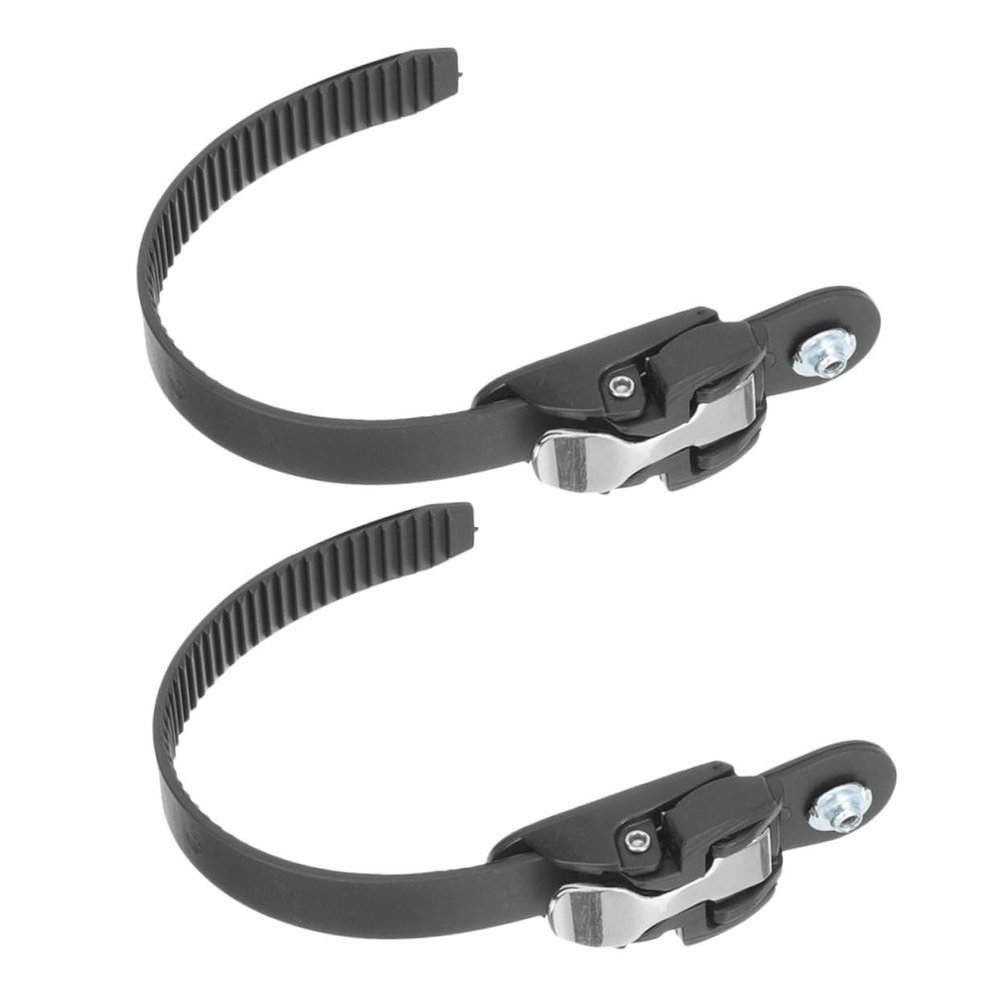 UKCOCO 2-Piece Replacement Buckle Straps for Roller Skates, Adjustable, Durable PVC