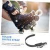 UKCOCO 2-Piece Replacement Buckle Straps for Roller Skates, Adjustable, Durable PVC view 3