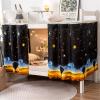 HAJHI Printed Bunk Bed Curtain, Blackout, 1 m Wide, Dust-Resistant, with Rope Hanging Buckle (1 Curtain, 1.2 m, Sky A) view 1