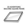Holographic Fan 3D Projection Fan F56 Square Protective Cover Advertising Machine 1080P Real-Time Livestream, Gray view 2