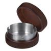 SAFIGLE 5-Pack Portable Wooden Ashtrays with Lids view 3
