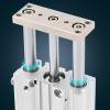 XFMZFUBD PM12/16/20/25/32/40 Pneumatic Compact Guide Air Cylinder, 10/20/30/40/50/75/100/125/150/200 mm Stroke (40 mm Stroke, 12 mm Bore) view 2