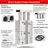 XFMZFUBD PM12/16/20/25/32/40 Pneumatic Compact Guide Air Cylinder, 10/20/30/40/50/75/100/125/150/200 mm Stroke (40 mm Stroke, 12 mm Bore) view 3